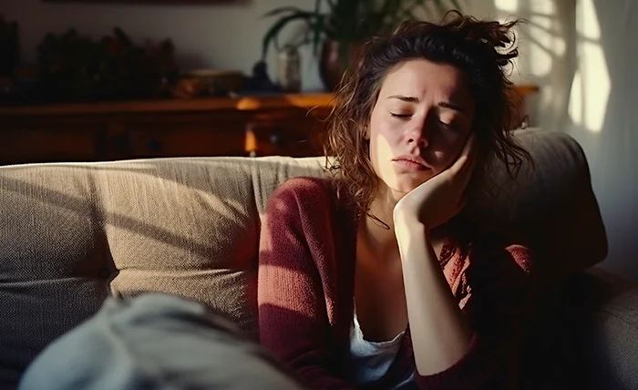 Imagem Mulher Triste